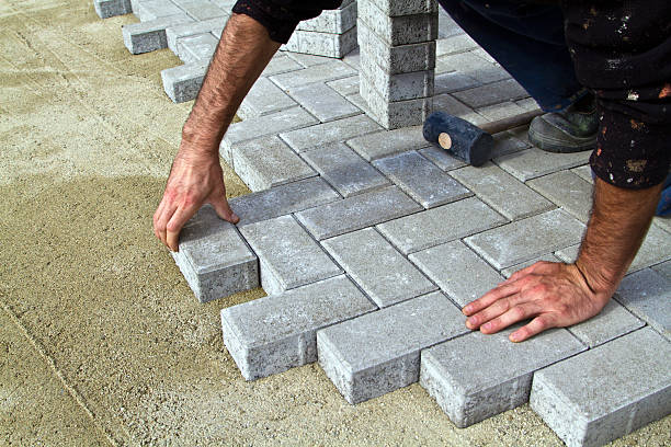 Permeable Paver Driveway in Coral Hills, MD